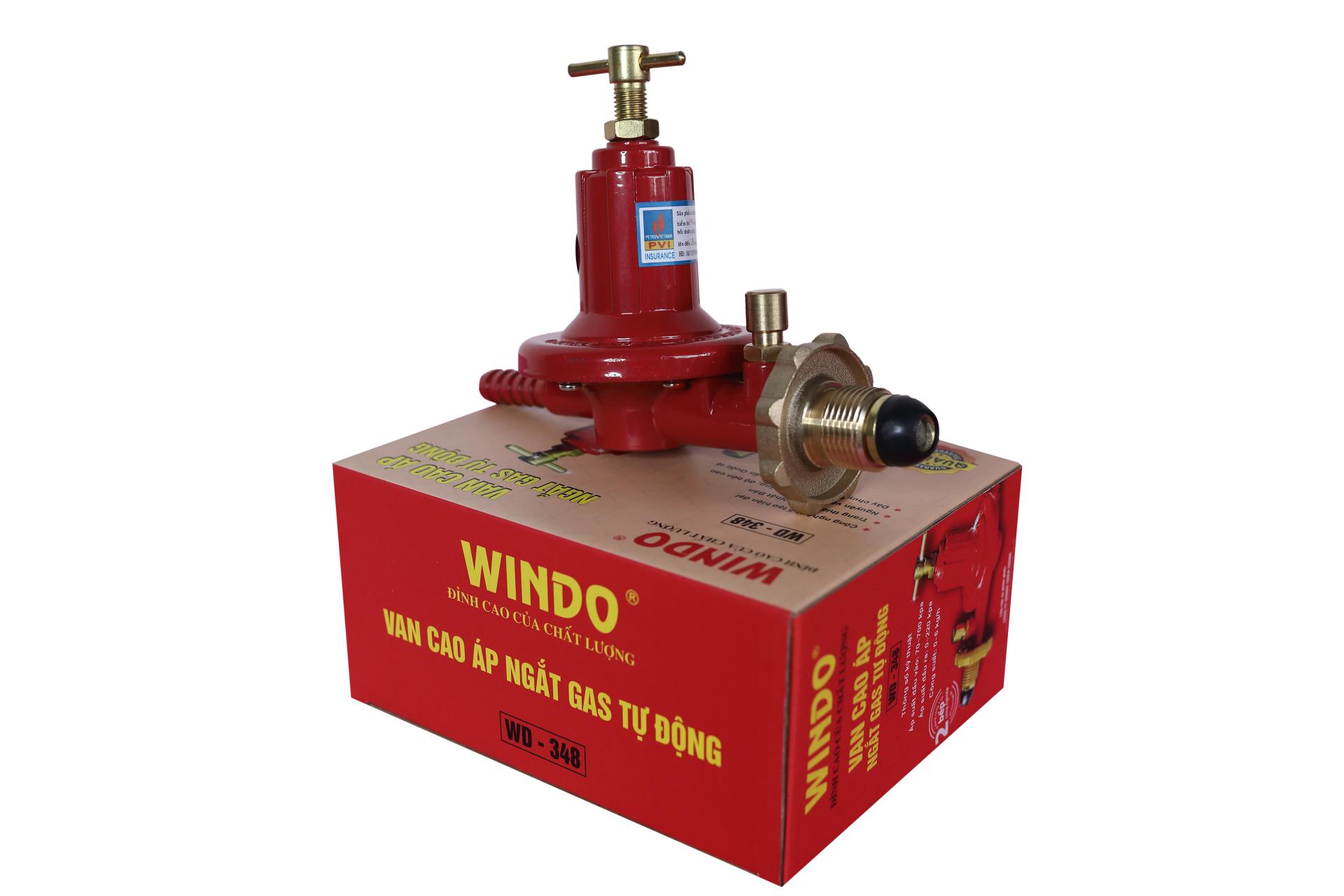 VAN ĐIỀU ÁP NGẮT GAS TỰ ĐỘNG CAO ÁP WINDO WD-348